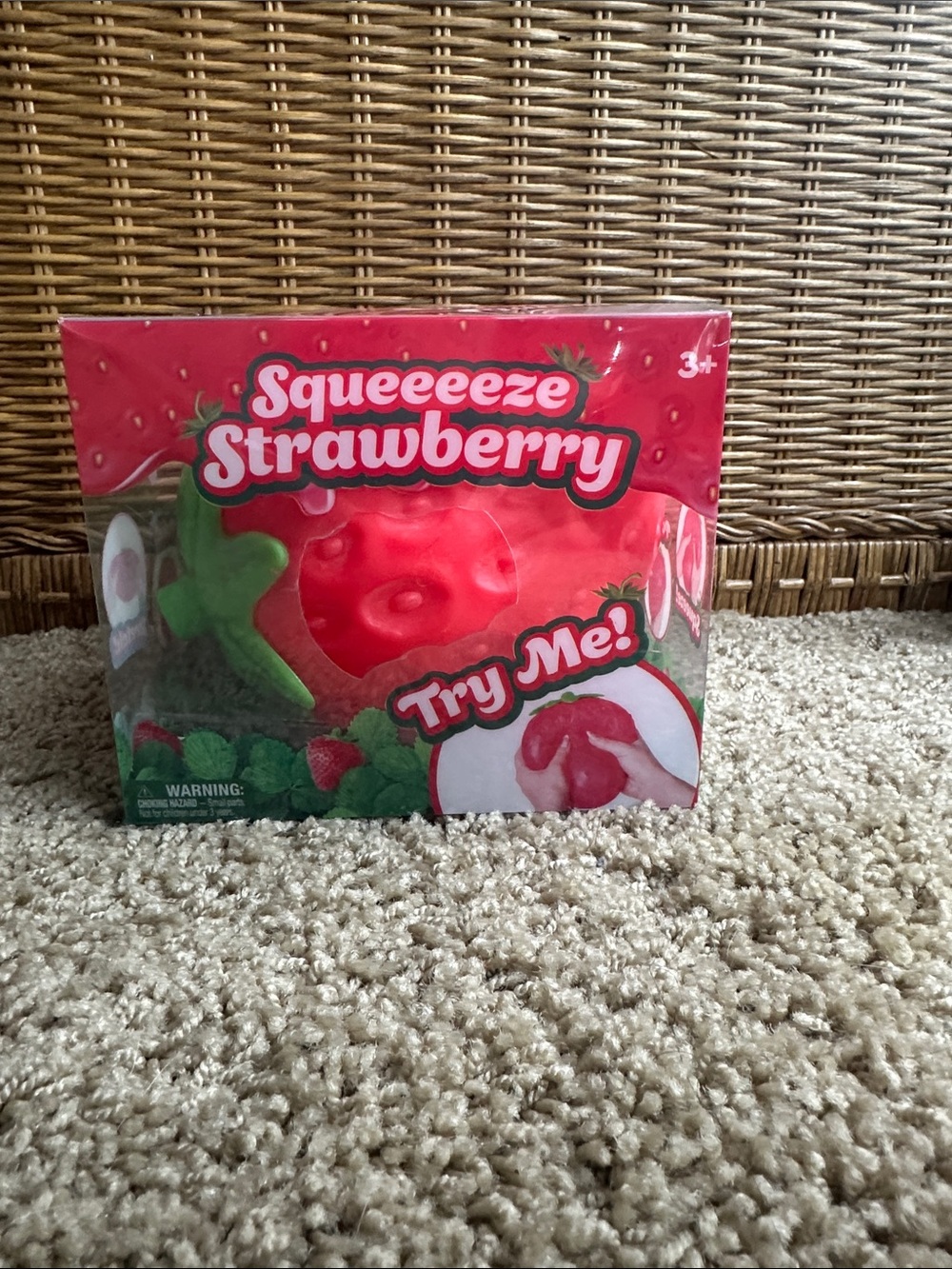 Scented Squeeze Toy - Red